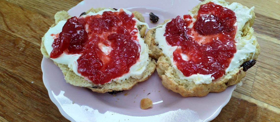 Crumbliest scones