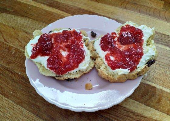 Crumbliest scones