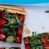 Courgette and Tomato Tart