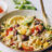 Orzo Pasta Salade met garnalen en surimi